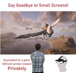 VISIONhmd Bigeyes H3 Personal Mobile Movie Cinema,HDMI Input,Built in Battery,Connect to Various Multimedia Signal Source Devices. Video Display Glasses,Headset, Goggles,Monitor,HMD