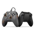 SCUF VALOR PRO Wired Performance Xbox Controller – Customizable Back Paddles, Instant Triggers, Hall Effect Thumbsticks, Audio Controls, Xbox Series X|S, Xbox One, Windows PC – Steel Gray