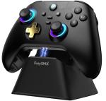 EasySMX D05 PC Controller - Enhanced Wireless Bluetooth Pro Controller with Charging Dock/Hall Sensor/RGB Lighting - No Stick Drift, No Dead Zone - Work for Windows PC, Android, Steam and Switch
