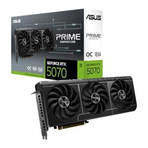 ASUS The SFF-Ready Prime GeForce RTX™ 5070 OC Edition 12GB GDDR7 Graphics Card (PCIe® 5.0, 12GB GDDR7, HDMI®/DP 2.1, 2.5-Slot, Axial-tech Fans, Dual BIOS)