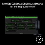 Razer Seiren V3 Mini USB Microphone: Condenser Mic - Supercardioid Pickup Pattern - Tap-to-Mute Sensor with LED Indicator - Shock Absorber - Ultra Compact - PC, Discord, OBS Studio, XSplit - Black