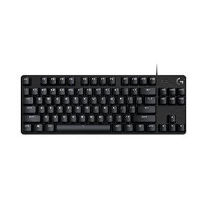 Logitech USB 2.0 G413 TKL SE Mechanical Gaming Keyboard - Compact Backlit Keyboard with Tactile Mechanical Switches, Anti-Ghosting, Compatible with Windows, macOS - Black Aluminum