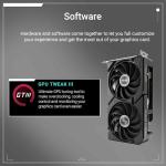 ASUS Dual Radeon™ RX 9060 XT 16GB GDDR6 Graphics Card (PCIe 5.0, HDMI 2.1b, DisplayPort 2.1a, 2.5-Slot Design, Axial-tech Fan Design, 0dB Technology, and More)