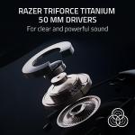 Razer BlackShark V2 HyperSpeed Wireless Gaming Headset: 2.4GHz, Bluetooth or USB - THX Spatial Audio - Titanium 50mm Drivers - 70 Hr Battery - for Xbox Series X, Series S, PS5, PC, Switch 2 - Black