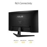 ASUS TUF 32 Inch Curved Gaming Monitor - QHD (2560 x 1440), 165Hz (Supports 144Hz), 1ms, Extreme Low Motion Blur, Speaker, FreeSync Premium, VESA Mountable, DisplayPort, HDMI - VG32VQ1B