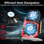 ZER-LON GeForce GTX 1660 Super 6GB Graphics Cards, GDRR6 192Bit PCIE 3.0X16 Computer Gaming Gpu, Dual Freeze Fans Video Card with HDMI/DP/DVI Ports Support 4K and 8K HD