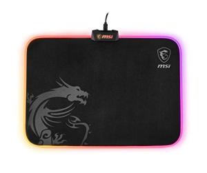 msi Agility GD60 Premium Gaming Mouse Pad, Ultra Smooth Micro-Tex Textile Surface,Anti-Slip Natural Rubber Base,Perfect for Laser and Optical Mice,15.1” X10.9” X 0.08”