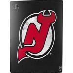 Skinit Decal Gaming Skin Compatible with PS5 Console - Officially Licensed NHL New Jersey Devils Distressed Design