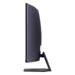 LG 32GS60QC-B Ultragear 32-inch Curved Gaming Monitor QHD (2560x1440) 180Hz 1ms 1000R AMD FreeSync HDR10 HDMIx2 DisplayPort Borderless Design Black Stabilizer DAS Crosshair FPS Counter - Black