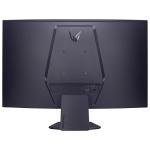LG 32GS60QC-B Ultragear 32-inch Curved Gaming Monitor QHD (2560x1440) 180Hz 1ms 1000R AMD FreeSync HDR10 HDMIx2 DisplayPort Borderless Design Black Stabilizer DAS Crosshair FPS Counter - Black