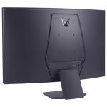 LG 32GS60QC-B Ultragear 32-inch Curved Gaming Monitor QHD (2560x1440) 180Hz 1ms 1000R AMD FreeSync HDR10 HDMIx2 DisplayPort Borderless Design Black Stabilizer DAS Crosshair FPS Counter - Black