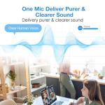 EMEET C950 1080P Webcam - USB Webcam with Microphone & Physical Privacy Cover, Noise-Canceling Mic, Auto Light Correction, Fixed Focus, Ultra Web Cam w/ 70°View for Meeting/Online Classes/Zoom/YouTube