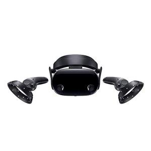 SAMSUNG HMD Odyssey+ Windows Mixed Reality Headset with 2 Wireless Controllers 3.5" Black (XE800ZBA-HC1US)
