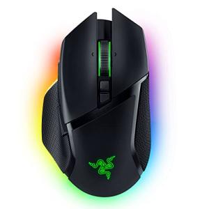 Razer Basilisk V3 Pro Wireless Gaming Mouse, HyperScroll Tilt Wheel, 30K DPI Sensor, Gen-3 Optical Switches, 13-Zone Chroma RGB, 13 Programmable Controls, 3 Connection Modes, Black