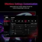 ASUS ROG Strix 27” QHD (2560x1440) HDR400 USB-C Gaming Monitor (XG27ACS), 180Hz,1ms, Fast IPS, 133% sRGB, Extreme Low Motion Blur Sync, G-Sync Compatible, DisplayWidget, Tripod Socket, 3 Year Warranty