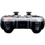 Logitech G F710 Wireless Gamepad, 2.4 GHz Wireless with USB Nano-Receiver, Controller Dual Vibration Feedback, 4 Switch D-Pad, PC - Grey/Black