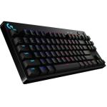 Logitech G PRO Mechanical Gaming Keyboard, Ultra Portable Tenkeyless Design, Detachable Micro USB Cable, 16.8 Million Color LIGHTSYNC RGB Backlit Keys