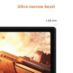 Amazon Basics 24 Inch (23.8 inch viewable) Gaming Monitor, FHD 1080P, 165Hz, VESA Compatible, Adaptive sync, 1ms Response, Black