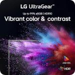 LG 27GS60QC-B Ultragear Curved Gaming Monitor 27-Inch QHD (2560x1440) 180Hz 1ms 1000R AMD FreeSync HDR10 HDMIx2 DisplayPort Borderless Design Black Stabilizer DAS Crosshair FPS Counter