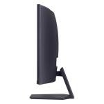LG 27GS60QC-B Ultragear Curved Gaming Monitor 27-Inch QHD (2560x1440) 180Hz 1ms 1000R AMD FreeSync HDR10 HDMIx2 DisplayPort Borderless Design Black Stabilizer DAS Crosshair FPS Counter