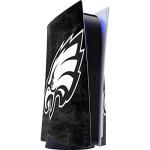 Skinit Decal Gaming Skin Compatible with PS5 Console - Officially Licensed NFL Philadelphia Eagles Black & White Design