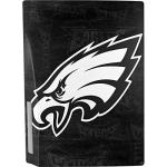 Skinit Decal Gaming Skin Compatible with PS5 Console - Officially Licensed NFL Philadelphia Eagles Black & White Design
