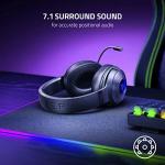 Razer Kraken V3 X Wired USB Gaming Headset: Lightweight Build - Triforce 40mm Drivers - HyperClear Cardioid Mic - 7.1 Surround Sound - Chroma RGB Lighting - Black