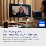 Elgato Facecam Neo – Full HD 1080 pixels Webcam with Easy-Slide Privacy Shutter, Light Correction, for Video Calls, Streaming, Zoom/Slack/Twitch/YouTube, and More – USB-C/Plug & Play on PC/Laptop/Mac