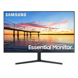 Samsung 32-Inch Flat Computer Monitor, 75Hz, Borderless Display, AMD FreeSync, Game Mode, Advanced Eye Care, HDMI and DisplayPort, LS32B304NWNXGO, 2024