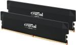 Crucial Pro 32GB DDR5 RAM Kit (2x16GB),CL36 6000MHz, Overclocking Desktop Gaming Memory, Intel XMP 3.0 & AMD Expo Compatible, Black - CP2K16G60C36U5B