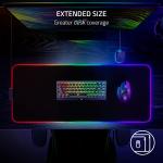 Razer Strider Chroma Hybrid Gaming Mouse Mat with Razer Chroma RGB: Hybrid Soft/Hard Mat - 19 Razer Chroma RGB Lighting Zones - Warp and Water-Resistant - Anti-Slip Base - Seamless Edges XXLarge