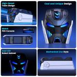 Upgraded for PS5 Controller Charger with Fast Charging AC Adapter, Dual Controller Charging Station Stand for PlayStation 5, Docking Station Replacement for PS5 Accessories Kits