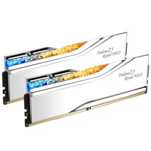 G.SKILL Trident Z5 Royal Neo Series DDR5 RAM (AMD Expo) 32GB (2x16GB) 6000MT/s CL28-36-36-96 1.40V Desktop Computer Memory U-DIMM - Silver (F5-6000J2836G16GX2-TR5NS)