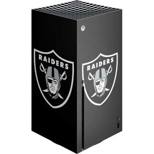 Skinit Decal Gaming Skin Compatible with Xbox Series X Console - Officially Licensed NFL Las Vegas Raiders Large Logo Design