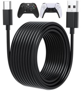 15ft Long USB C Cable PS5 Controller Charger Cord for Xbox Series X,Series S Controller,for PlayStation-5,PS5 Charging Cable,PS 5 Dual Sense,Fast USB C Type C Cord for Switch Data Transfer Play Wire