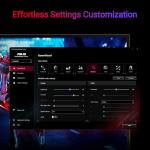 ASUS ROG Strix 27” 4K HDR USB-C Gaming Monitor (XG27UCG) – UHD (3840x2160) Dual Mode (4K 160Hz or FHD 320Hz), 1ms, Fast IPS, Extreme Low Motion Blur Sync, G-SYNC Compatible, AI Gaming, 3yr Warranty