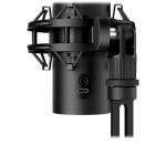 HyperX QuadCast 2 S – USB Microphone, with RGB Lighting, Streaming and Podcasting, with On-Board Controls, LED Lighting, Removable Shock Mount, PC, Mac, USB-C - Black