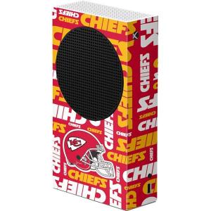 Skinit Decal Gaming Skin Compatible with Xbox Series S Console - Officially Licensed NFL Kansas City Chiefs Red Blast Design