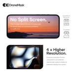 DroneMask 1 | Patented Unibody Lens FPV Goggles | Immersive VR Headset for DJI & GPS Drones