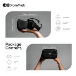 DroneMask 1 | Patented Unibody Lens FPV Goggles | Immersive VR Headset for DJI & GPS Drones