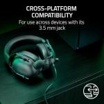 Razer BlackShark V2 X Xbox Gaming Headset: 50mm Drivers - Cardioid Mic - Lightweight - Comfortable, Noise Isolating Earcups - for Xbox Series X, Series S, PS5, PC, Switch via 3.5mm Audio Jack - Black