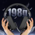 WIRWTRU S30 Gaming Headset with Microphone,198g Lightweight Design, Wired Gaming Headphones for Xbox, Xbox Series X|S, PS5, PS4, Switch, PC, Noise Cancelling Mic, Soft Earmuffs (Black)