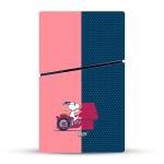 Head Case Designs Officially Licensed Peanuts Snoopy & Woodstock Character Graphics Vinyl Gaming Skin Decal Compatible With Sony PlayStation 5 PS5 Slim Disc Edition Console & DualSense Controller