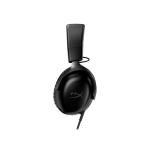 HyperX Cloud III – Wired Gaming Headset, PC, PS5, Xbox Series X|S, Angled 53mm Drivers, DTS Spatial Audio, Memory Foam, Durable Frame, Ultra-Clear 10mm Mic, USB-C, USB-A, 3.5mm – Black