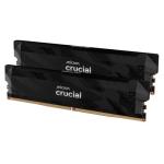 Crucial Pro DDR5 RAM 32GB Kit (2x16GB), 6400MHz CL32, Overclocking Desktop Gaming Memory, Intel XMP 3.0 & AMD Expo Compatible, Black - CP2K16G64C32U5B