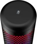 HyperX QuadCast S RGB USB Condenser Microphone for PC, PS4 and Mac, Anti-Vibration Shock Mount, Four Polar Patterns, Pop Filter, Gain Control, Gaming, Streaming, Podcasts (Renewed)