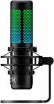 HyperX QuadCast S RGB USB Condenser Microphone for PC, PS4 and Mac, Anti-Vibration Shock Mount, Four Polar Patterns, Pop Filter, Gain Control, Gaming, Streaming, Podcasts (Renewed)