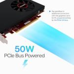 VisionTek Radeon Rx 550 4GB GDDR5 – 4K Resolution Support Graphics Card – x4 HDMI Outputs, Radeon Freesync 2, PCI Express 3.0, DirectX 12, Bus-Powered – Suitable Graphic Card for Gaming PC