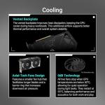 ASUS Dual GeForce RTX™ 5060 Ti 8GB GDDR7 OC Edition (PCIe 5.0, 8GB GDDR7, DLSS 4, HDMI 2.1b, DisplayPort 2.1b, 2.5-Slot Design, Axial-tech Fan Design, 0dB Technology, and More)