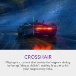 Alienware AW2723DF Gaming Monitor - 27-inch (2560 x 1440) 240Hz Display (DP 1.4), 1ms Response Time, NVIDIA G-Sync, Preset OSD Modes, Height/Tilt/Swivel/Pivot Adjustability - Lunar Light